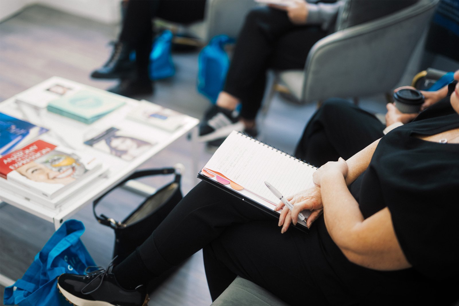 Students at the ATA during a training course.